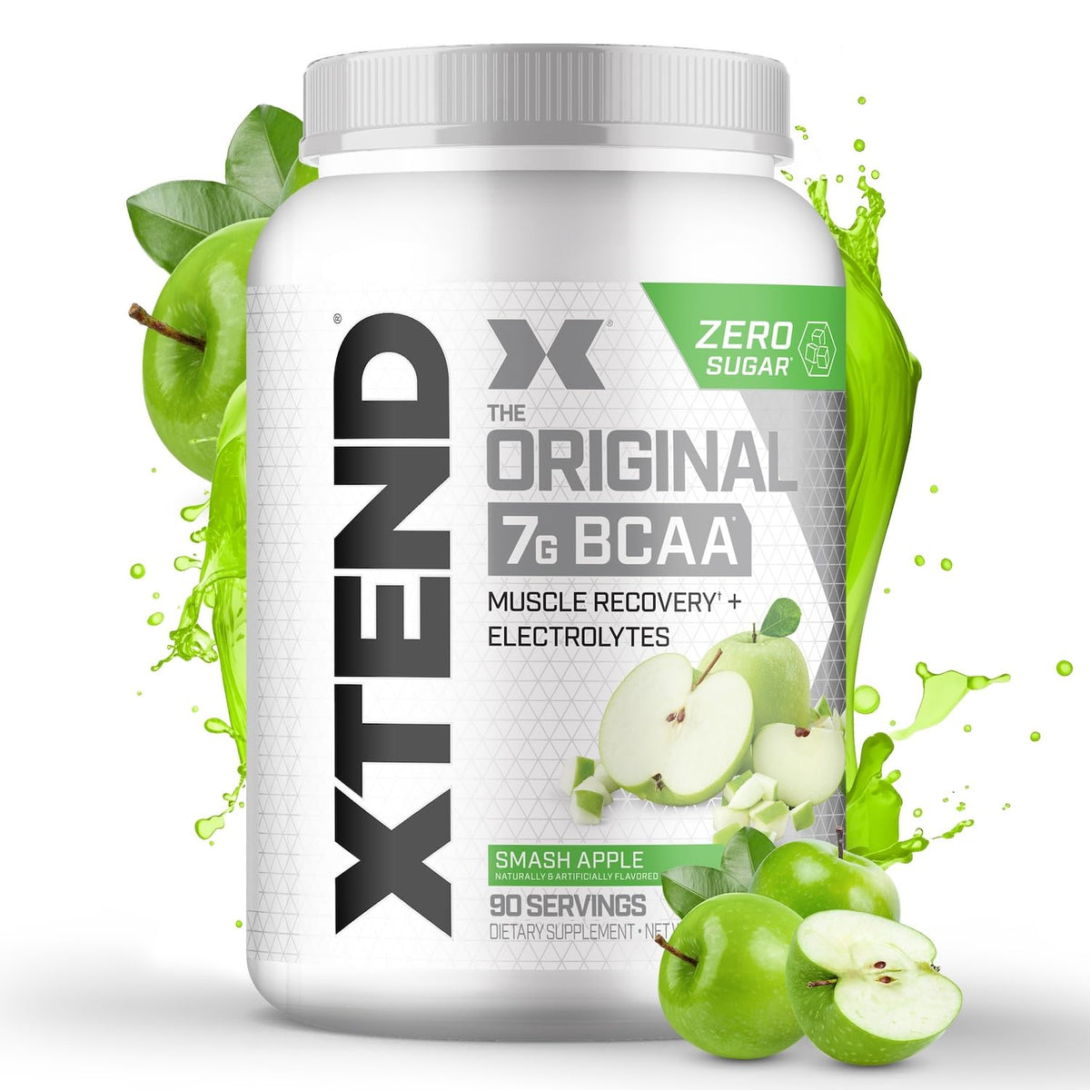 Xtend poudre BCAA 7g favorise récupération et endurance pendant l'entraînement.