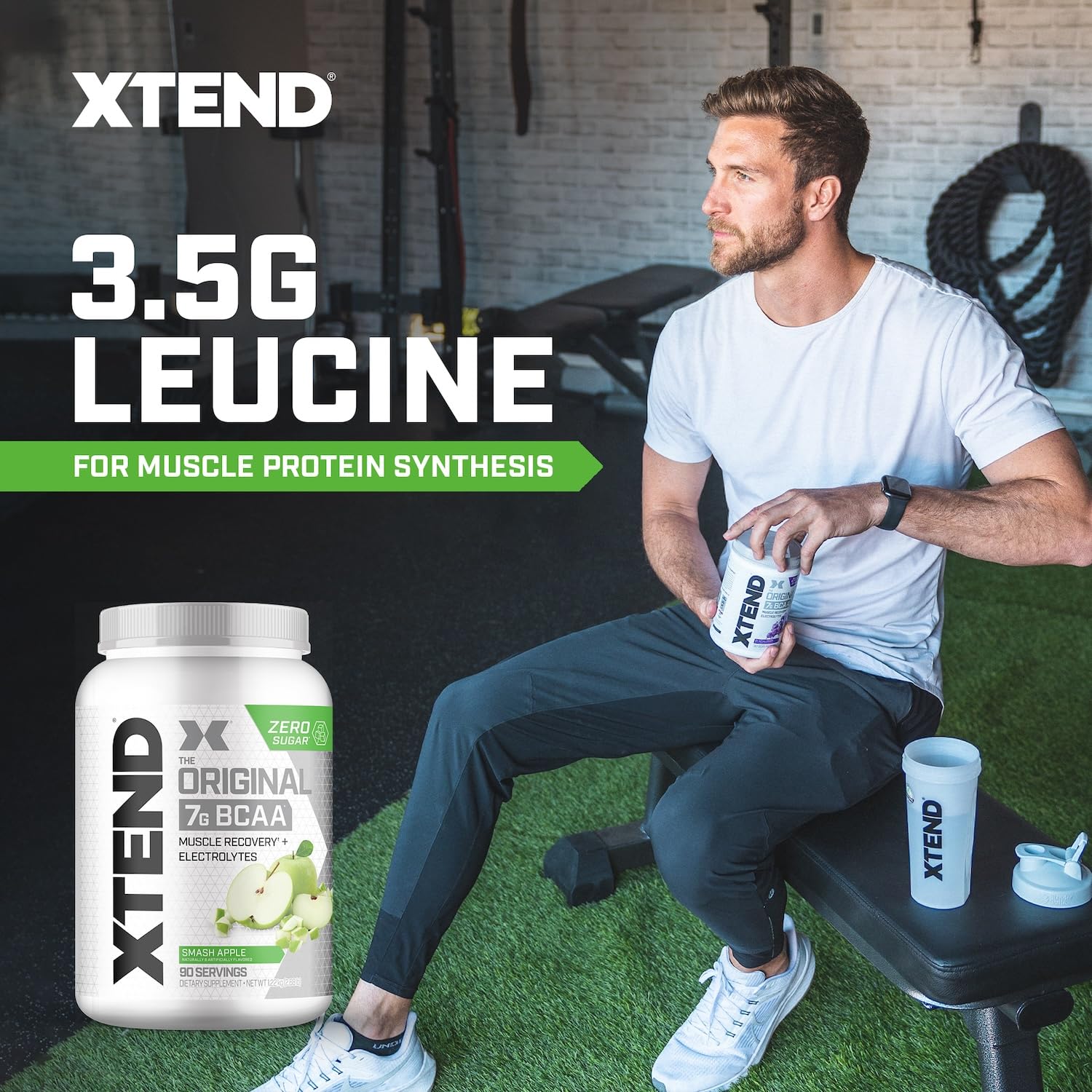 Xtend sans sucre offre une boisson légère pendant l'effort.