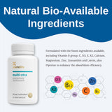 Vitamines et minéraux biodisponibles dans Xtendlife Multi-Xtra.
