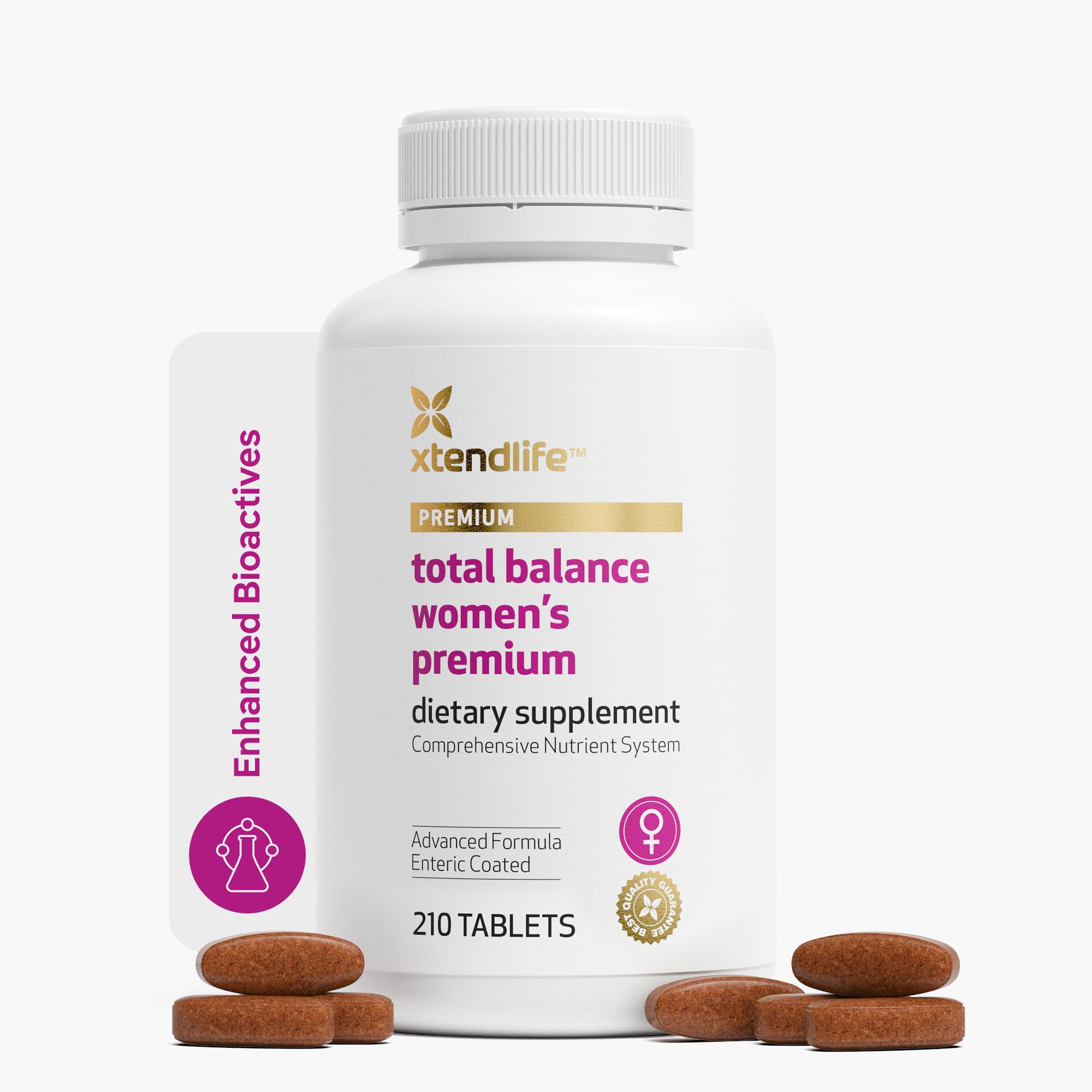 Xtendlife Total Balance: bouteille ouverte, énergie potentielle pour la journée.