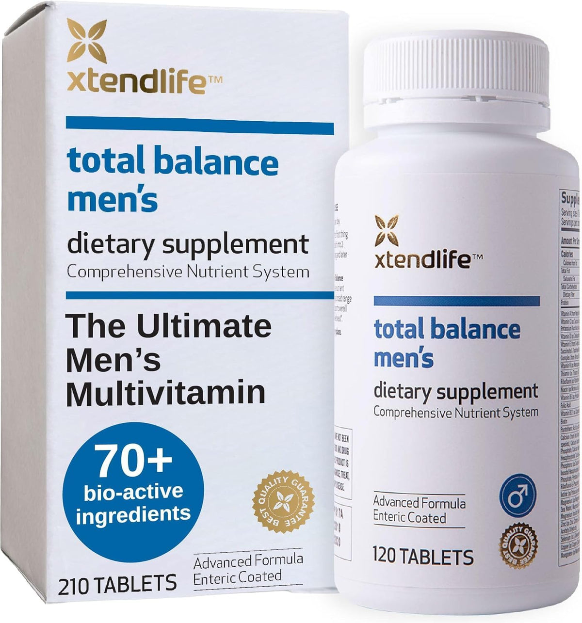 Xtendlife Total Balance: bouteille du complément pour soutien global et énergie.