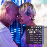 Xtravit Résveratrol NAD+ – tableau des bienfaits et composants principaux.