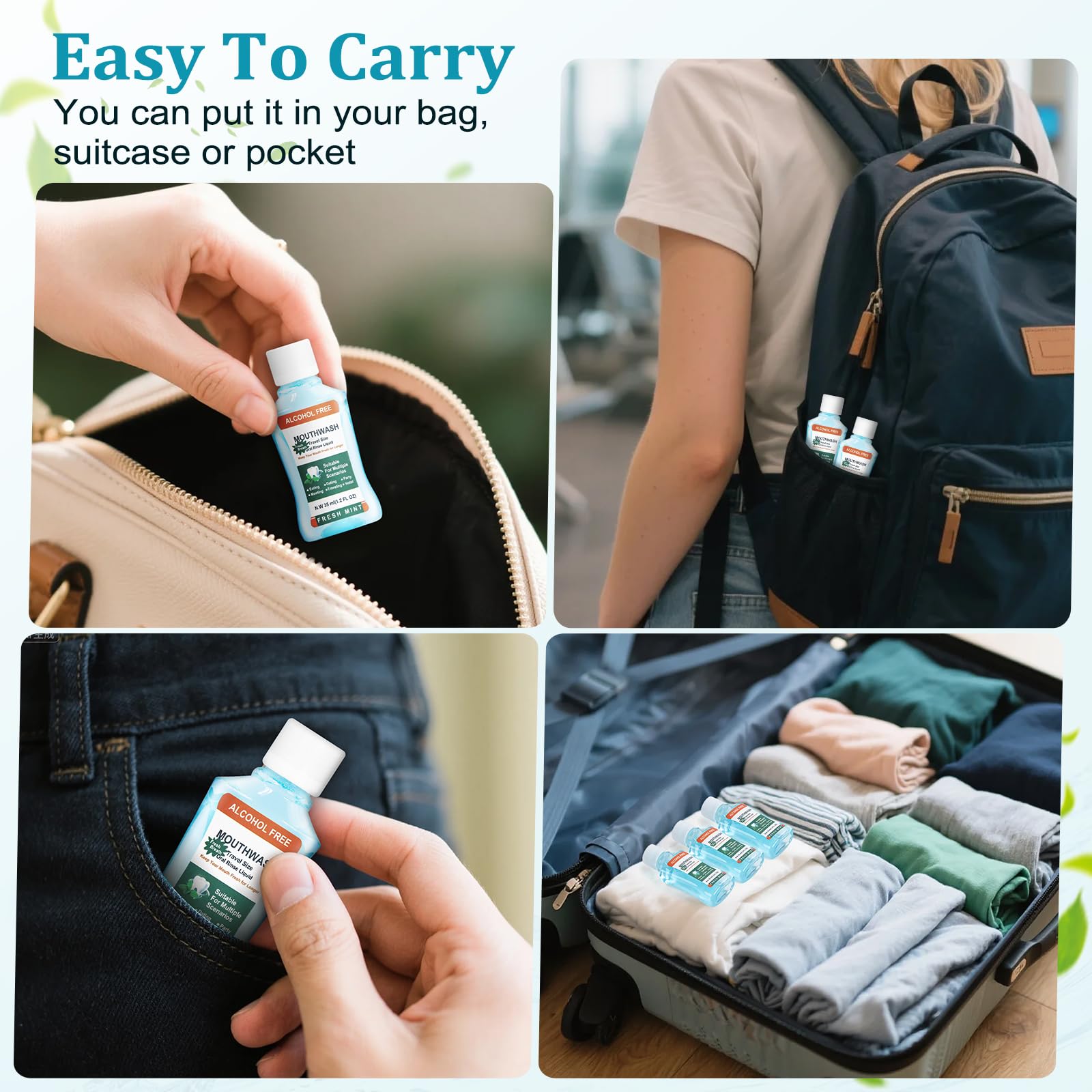 Capuchon securise Xuezoioy pour bouteille, anti-fuite et portable.