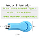 XUJINCN sécurité-ciseaux-ongles-bebe, coupe contrôlée et évitement des accrocs.