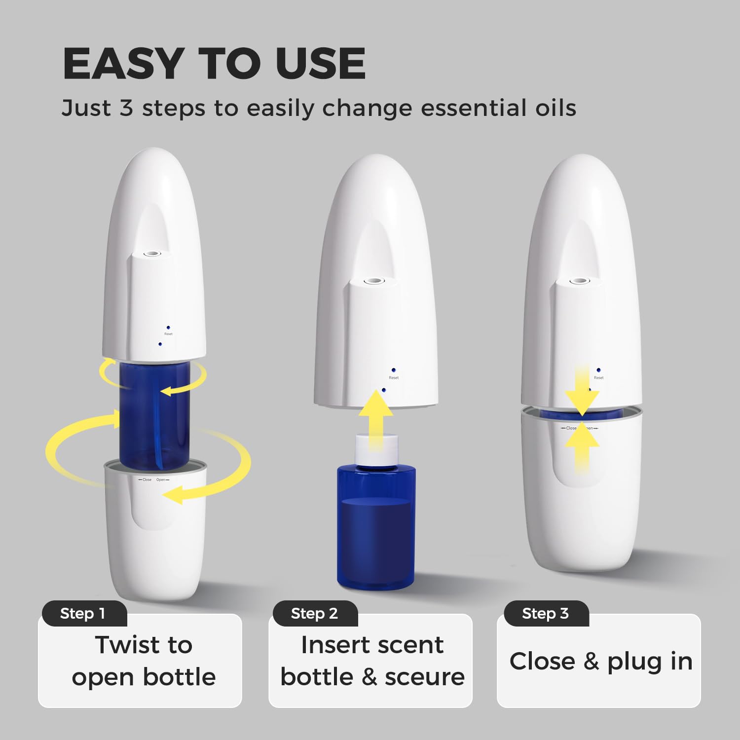 Xunliaero ambiance bureau-maison: parfum subtil et productif.