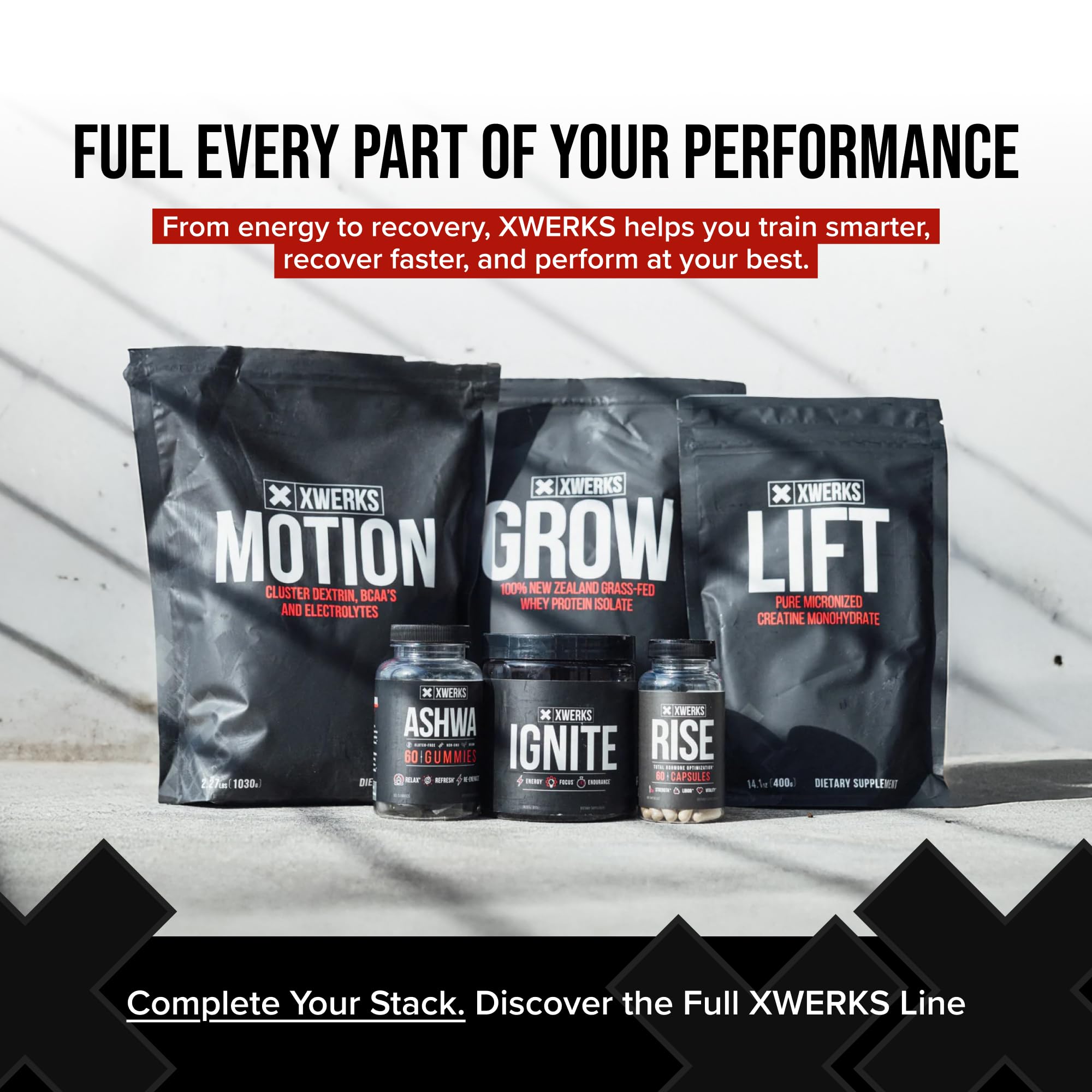 XWERKS Grow protéine, absorption rapide apres séance.