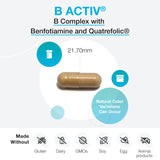 XYMOGEN B Activ – vitamines B actives favorisant le fonctionnement cognitif.