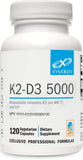 XYMOGEN K2-D3 5000 — Bouteille et emballage, complément convivial pour la routine bien-être.