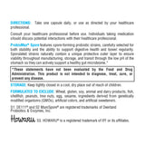 XYMOGEN ProbioMax Spore – premier plan sur flacon: formulation spore stable.