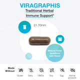 Viragraphis – emballage clair avec indications simples.
