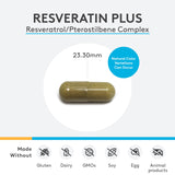 XYMOGEN Resveratin Plus: capsules faciles à prendre pour soutenir la vitalité.