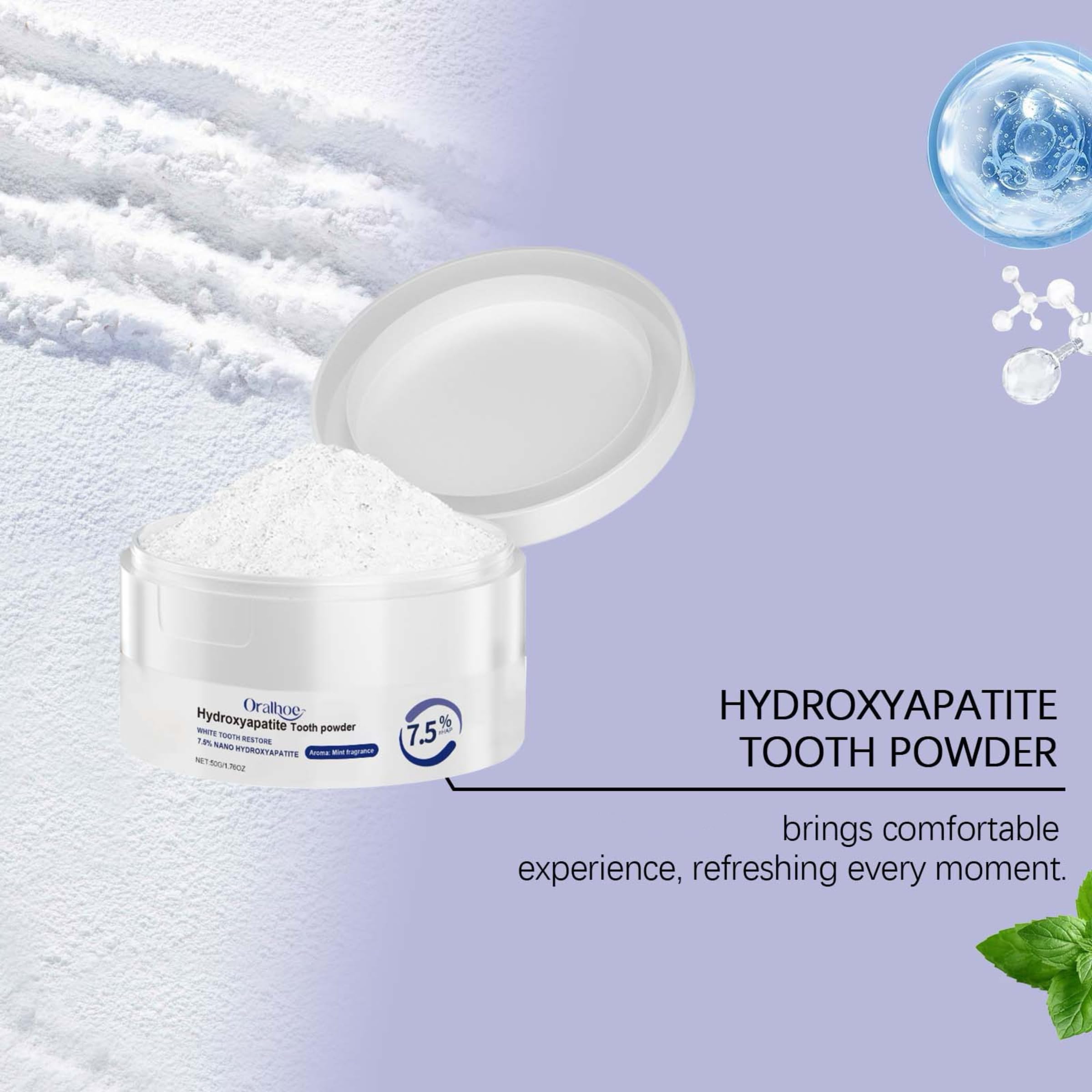 XYFSZDQJZHG utilisation quotidienne, facile à ajouter au dentifrice