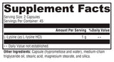 XYMOGEN L-Lysine 1000 mg – Fiche produit, sans gluten ni OGM.