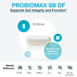 XYMOGEN ProbioMax Sb 35B : blister azote protégeant les probiotiques contre chaleur et humidité.