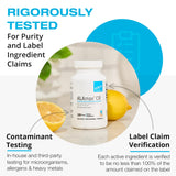 XYMOGEN ActivNutrients Performance – emballage indiquant l’absence de gluten et lactose.