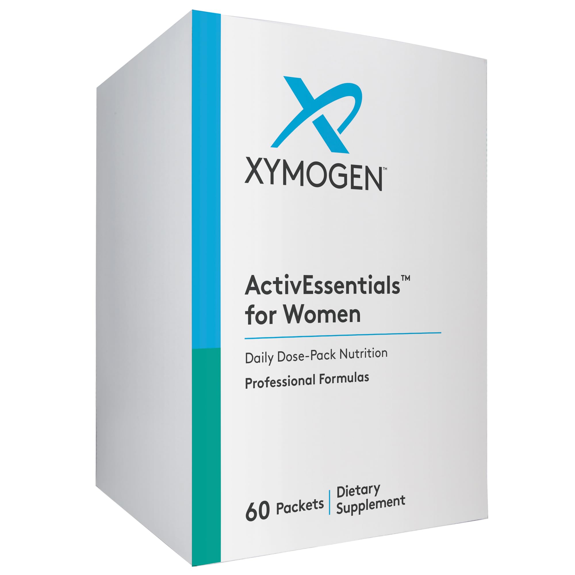 XYMOGEN ActivEssentials emballage: dose quotidienne pratique