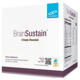 XYMOGEN BrainSustain poudre chocolat prête à mélanger pour votre routine quotidienne.