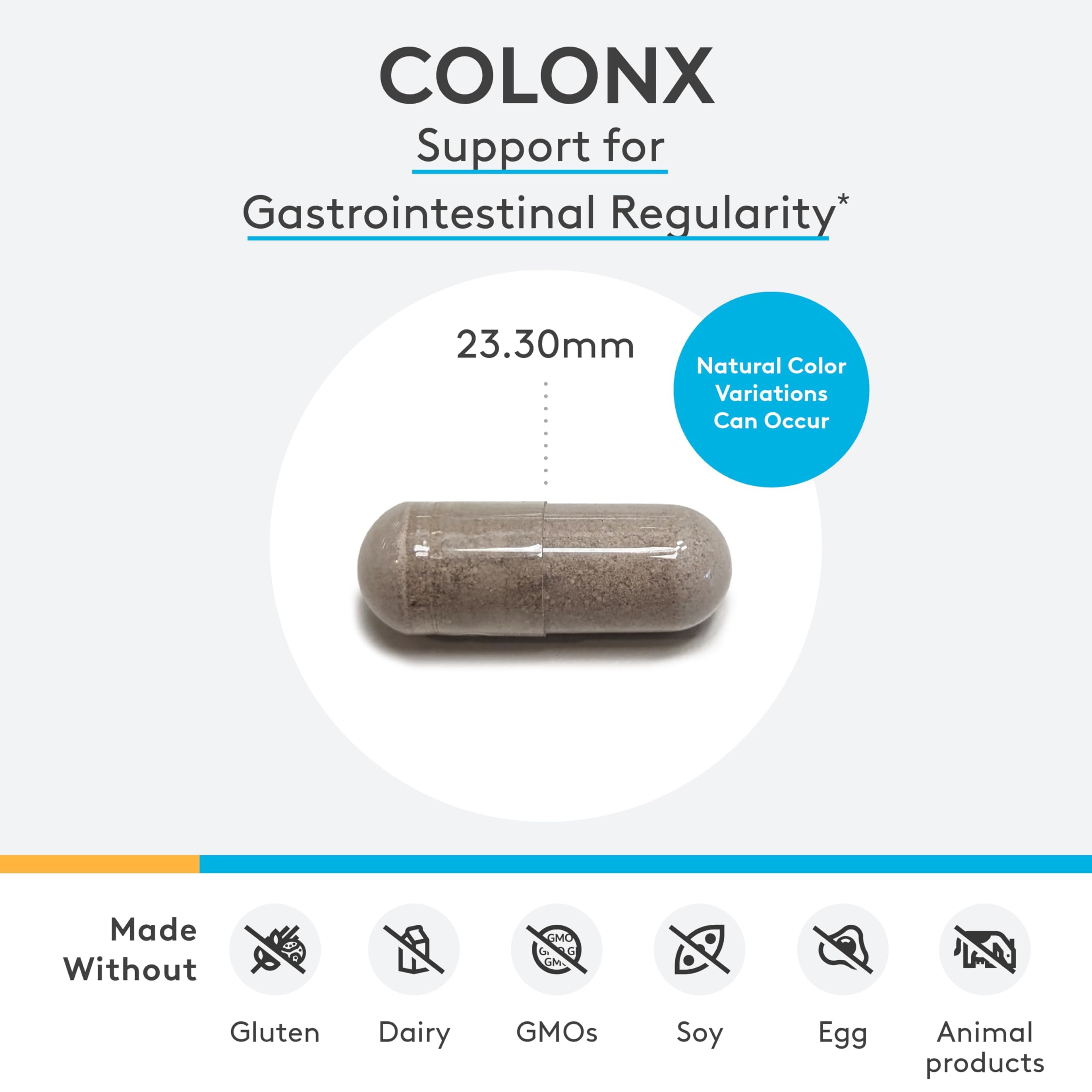 Capsules Cape Aloe ColonX : soutien au transit et au volume des selles