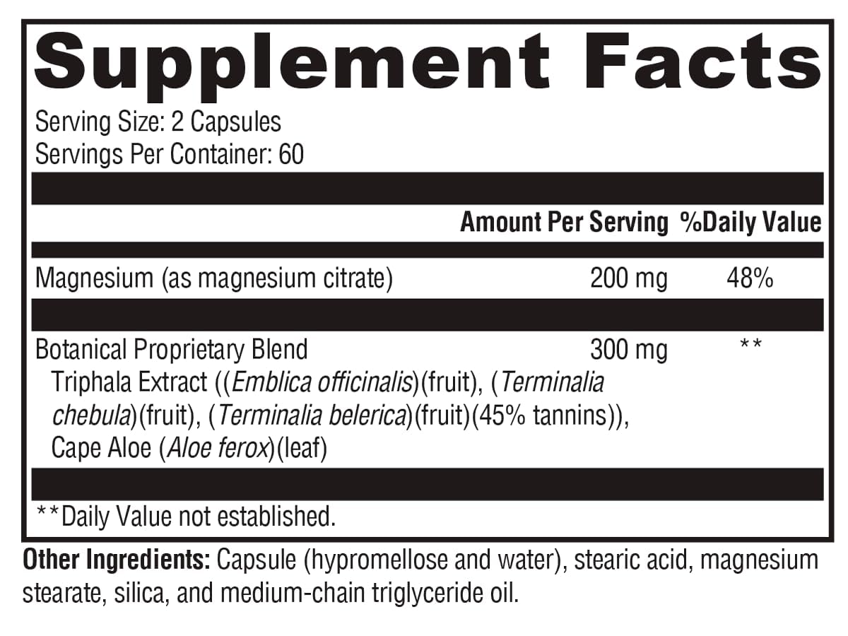 Capsules magnésium ColonX : soutien potentiel à la relaxation musculaire et à l’élimination naturelle