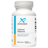 Xymogen CoQmax: bouteille softgel et potentiel antioxydant.