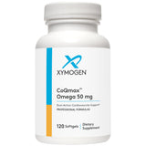 Xymogen CoQmax Omega 50 mg, capsule, soutien potentiel énergie quotidienne et vitalité.