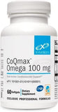 XYMOGEN CoQmax Omega: bouteille montrant le complément pour le cœur et la routine quotidienne