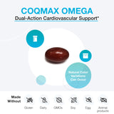 XYMOGEN CoQmax Omega: étiquette affichant Kaneka Q10 et oméga-3