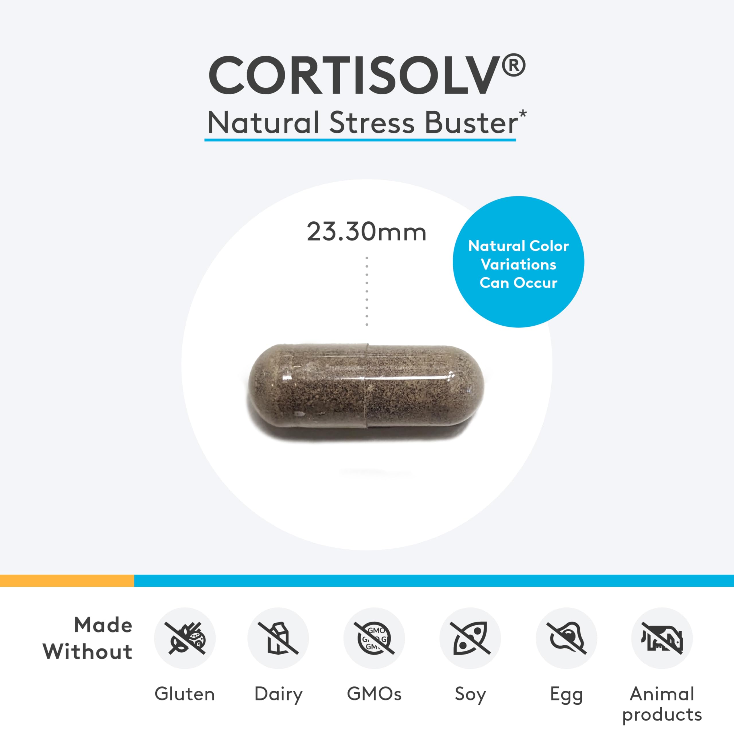 XYMOGEN Cortisolv: ashwagandha-extrait pour énergie naturelle et équilibre.
