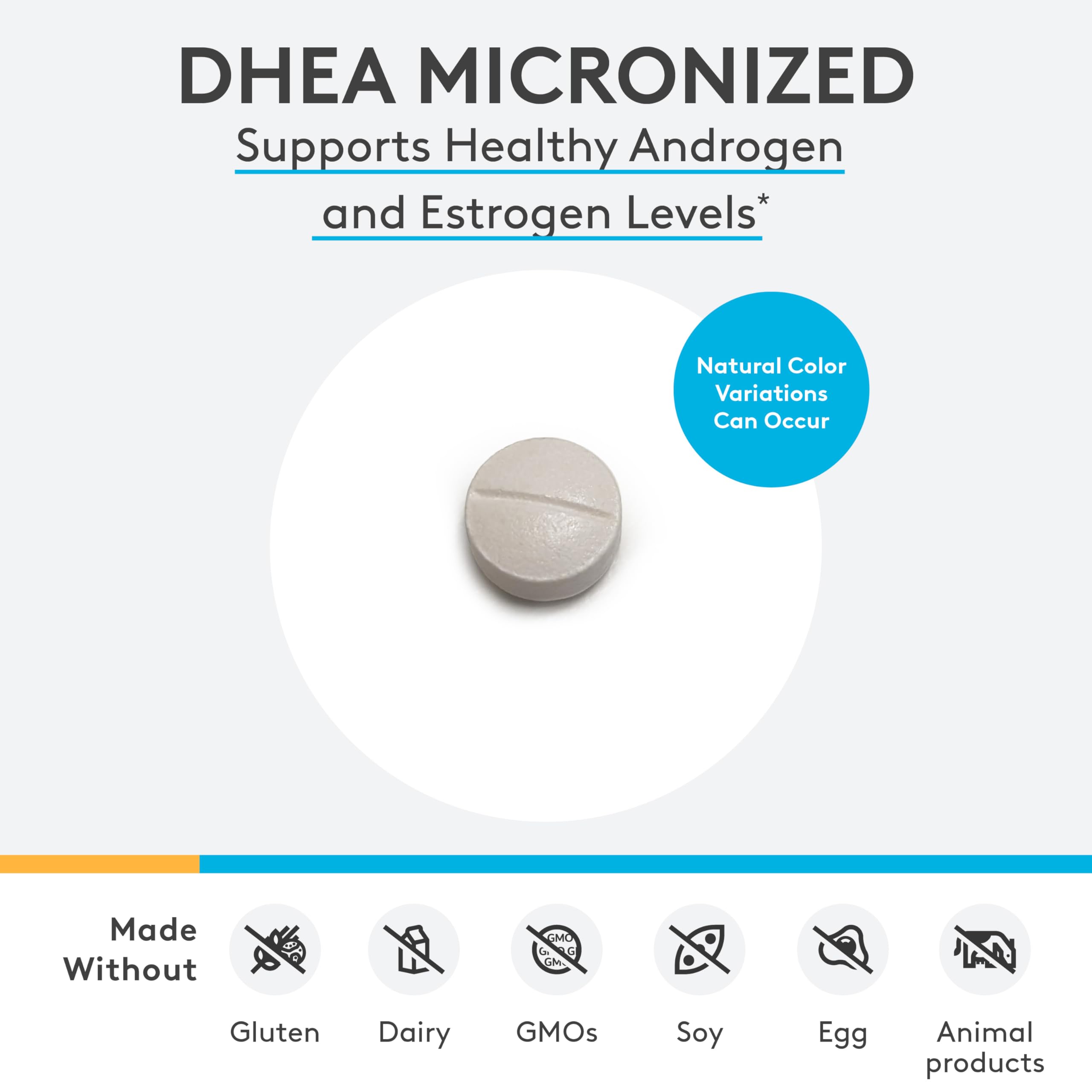 XYMOGEN DHEA tablettes micronisées 10 mg – absorption améliorée et équilibre hormonal.