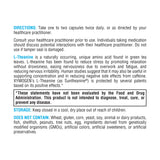 XYMOGEN L-Theanine Suntheanine: mode d’emploi rapide pour une prise simple.