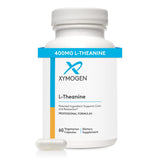 Bouteille XYMOGEN L-Theanine, 60 capsules, favorisant le calme.