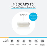 XYMOGEN MedCaps T3 – présence d’iode et zinc favorisant le métabolisme hormonal.
