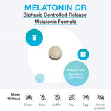 XYMOGEN Mélatonine CR avec B6 et calcium pour le sommeil