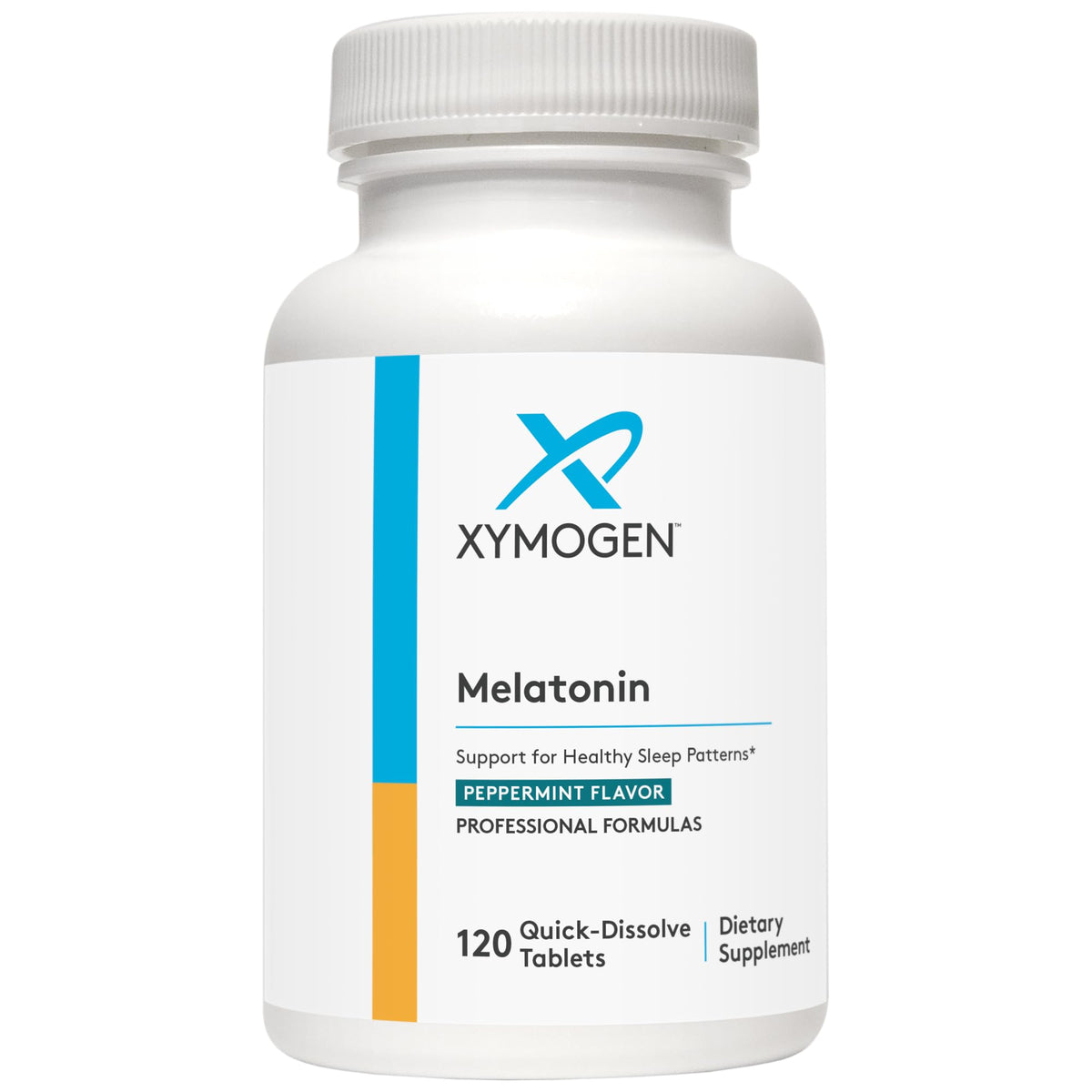 XYMOGEN Mélatonine: pastilles menthe dissolution rapide pour le repos