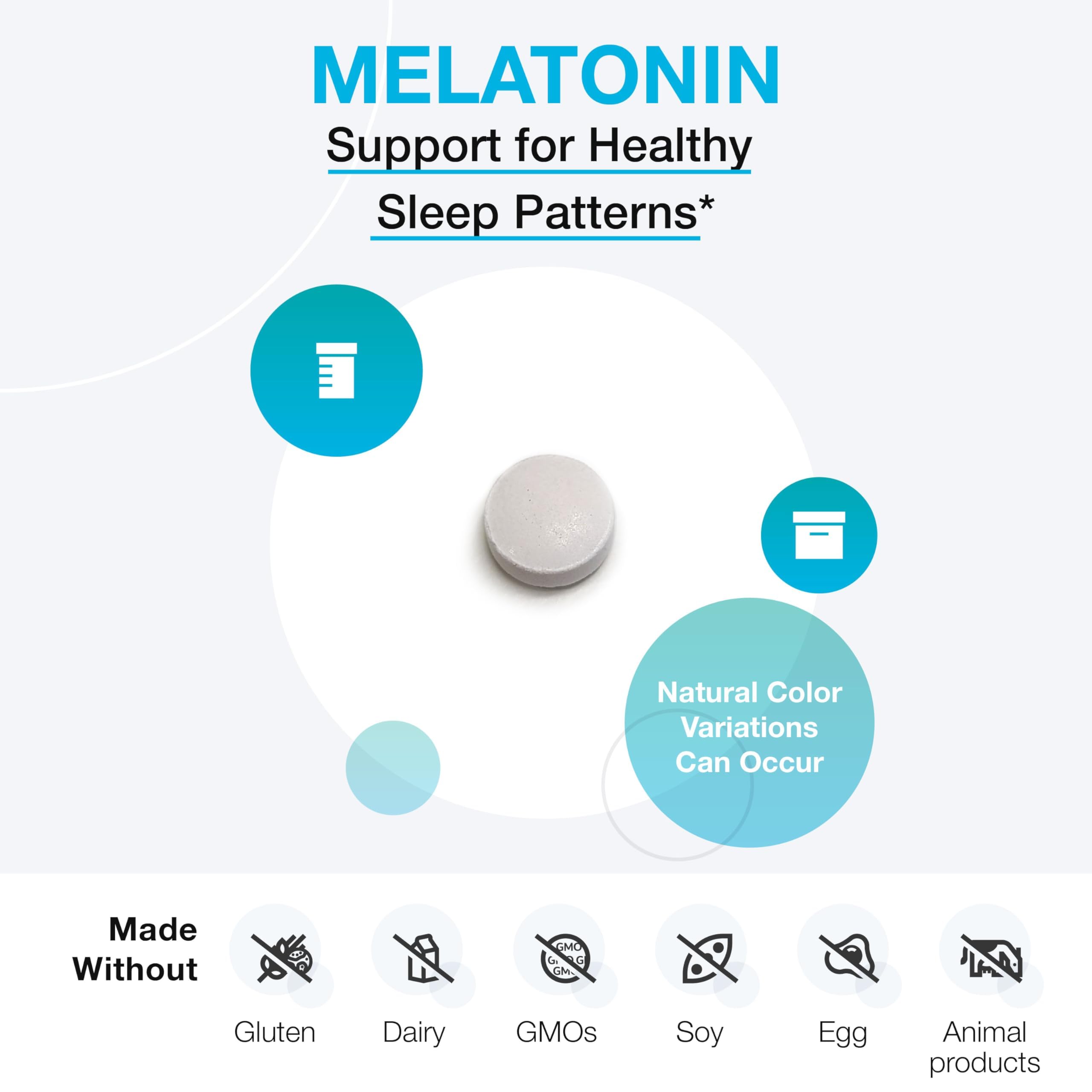 XYMOGEN Mélatonine pastilles menthe: dose de 3 mg.