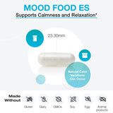 Capsules Mood Food ES en gros plan, formule ciblant le bien-être nerveux.