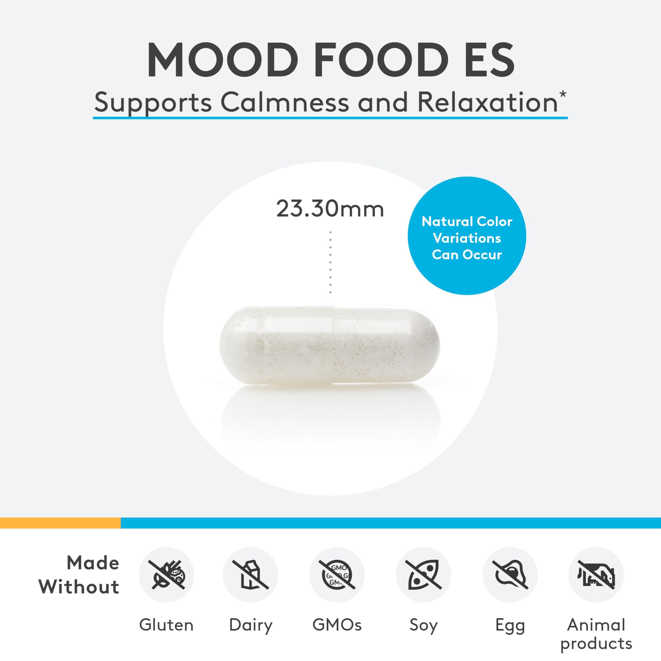XYMOGEN Mood Food ES composition et ingrédients clés pour le soutien nerveux
