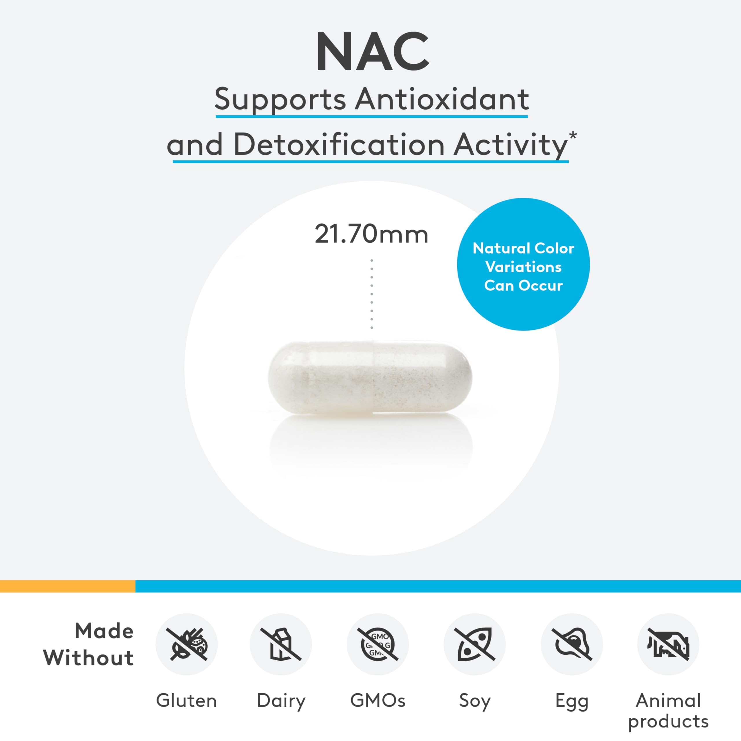 XYMOGEN N-acétyl-cystéine 600 mg, soutien potentiel au foie et à la détox.