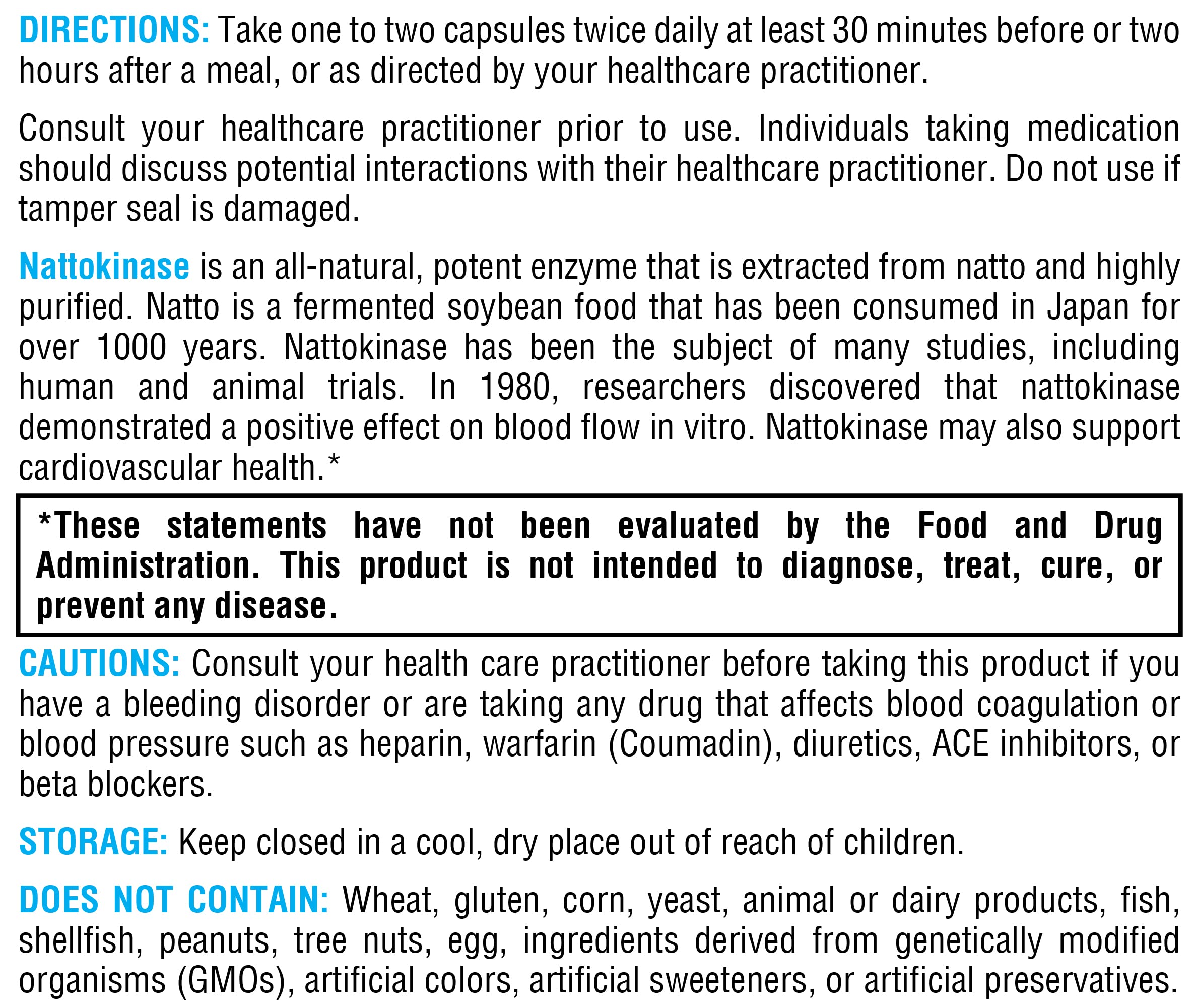 Notice d’utilisation XYMOGEN Nattokinase, guide rapide pour usage quotidien.