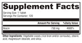 XYMOGEN NiaVasc 500mg, note nutritionnelle claire pour vos achats.