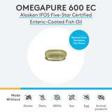 XYMOGEN OmegaPure 600 EC, gelules; association DHA/EPA pour le bien-être général.