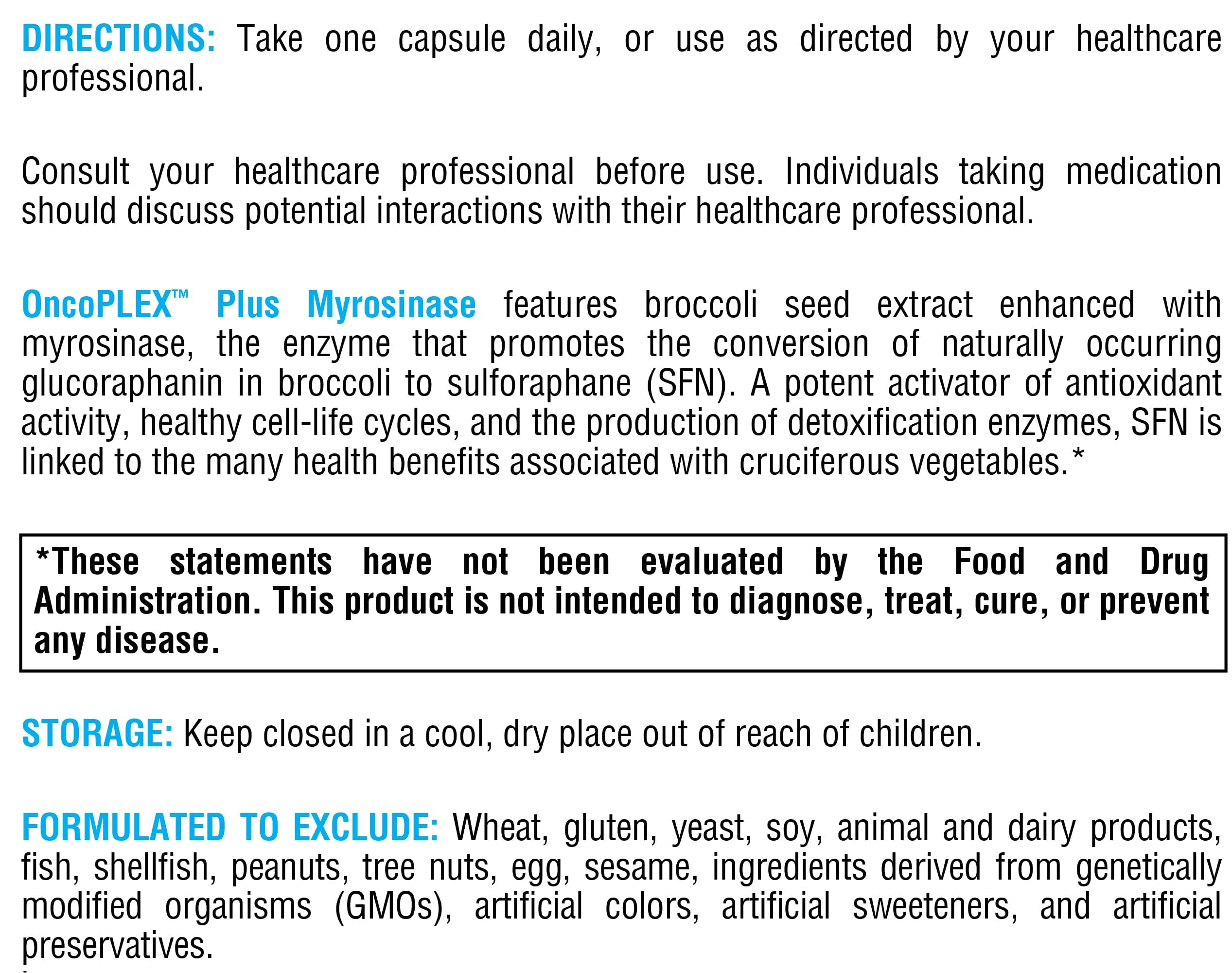 XYMOGEN OncoPLEX Plus – soutien potentiel des enzymes de détoxification de phase II.