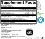 XYMOGEN Probio Defense, capsules, soutien probiotiques pour la flore intestinale.