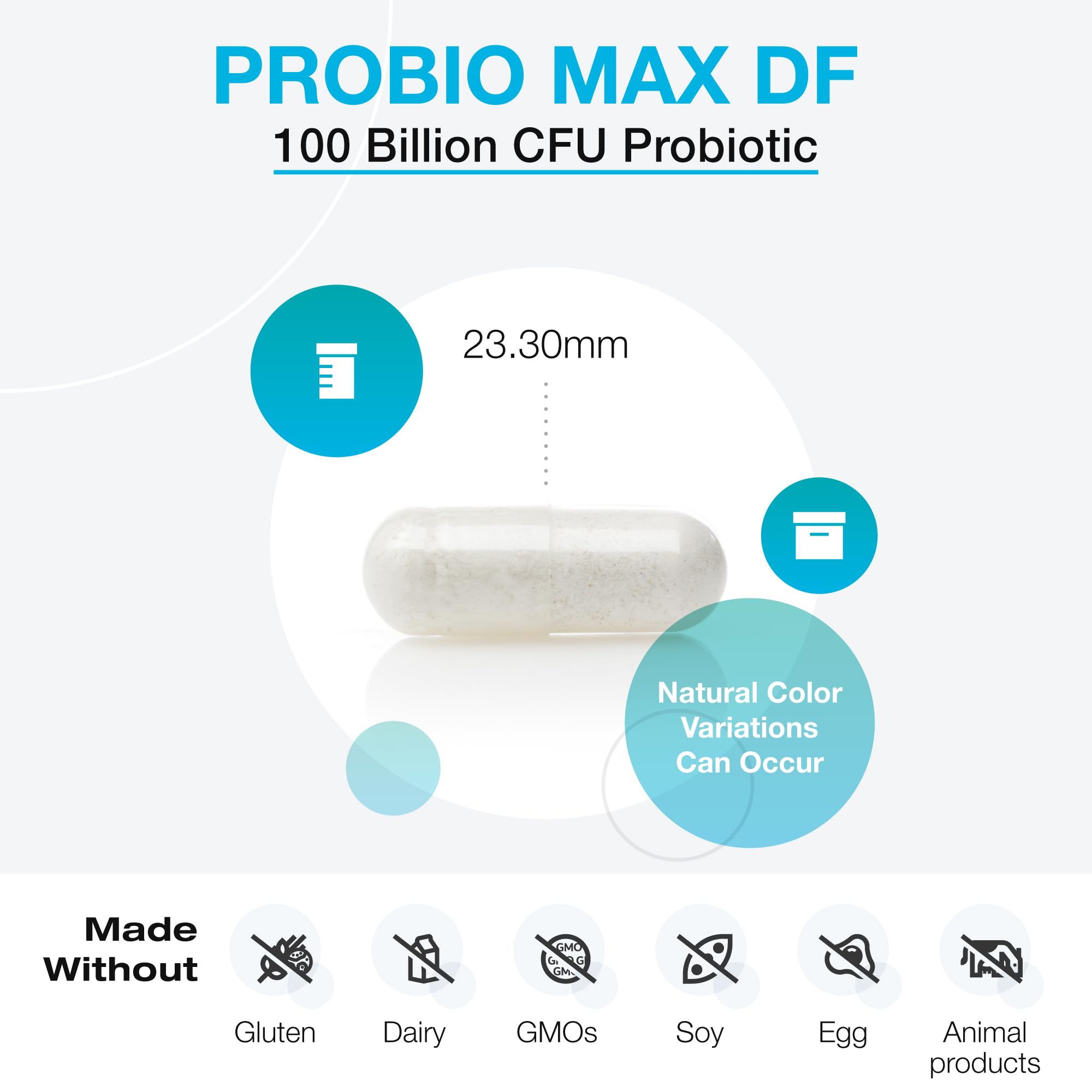 XYMOGEN ProbioMax 100B – gélules végétariennes faciles à intégrer au quotidien.