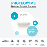 XYMOGEN ProteoXyme : capsules visibles et proteolytiques prêtes à l'utilisation.