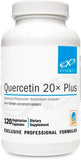 XYMOGEN Quercétine 20× Plus — bouteille vue, soutient quotidien du système respiratoire.