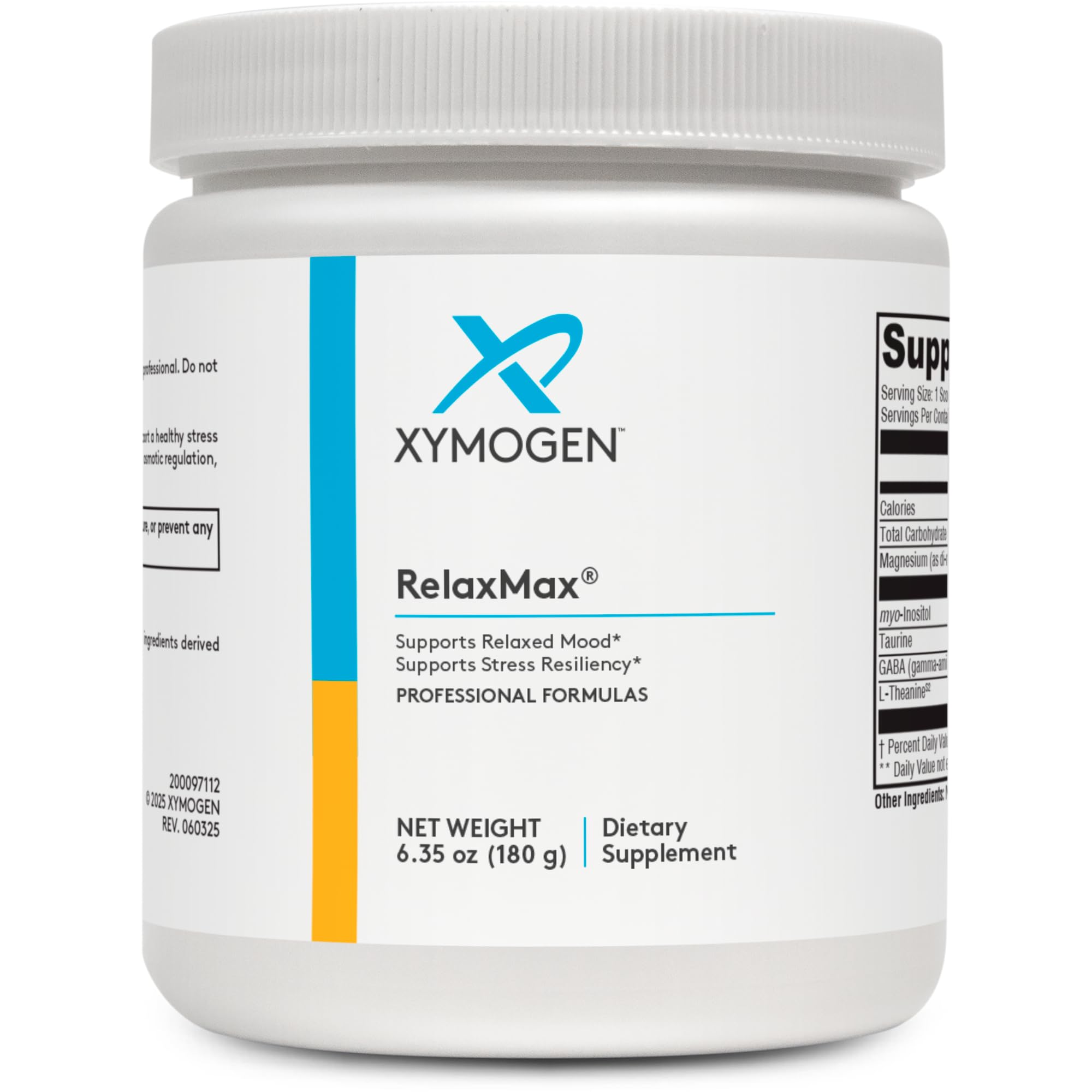 XYMOGEN RelaxMax poudre à dissoudre dans l’eau froide pour détente potentielle