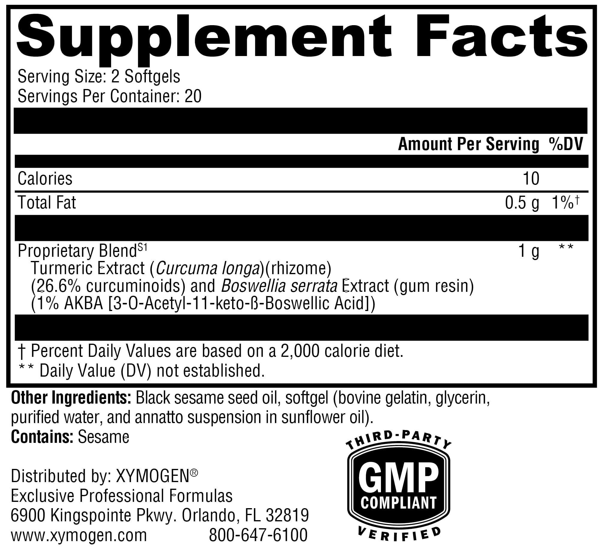XYMOGEN SynovX Relief - gelules molles faciles à prendre pour le confort musculaire