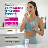 Xyro Research GLP-1 Support, emballage démontrant engagement qualité et traçabilité.