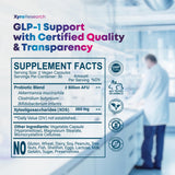Xyro Research GLP-1 Support, prébiotiques XOS et probiotiques favorisant l'équilibre intestinal.